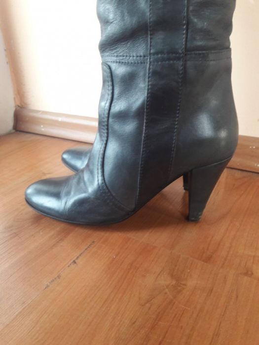 Kozaki ze skóry rozm.38