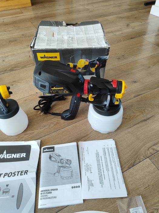Pistolet malarski Wagner system 2 sztuk Flexio, rok 2025