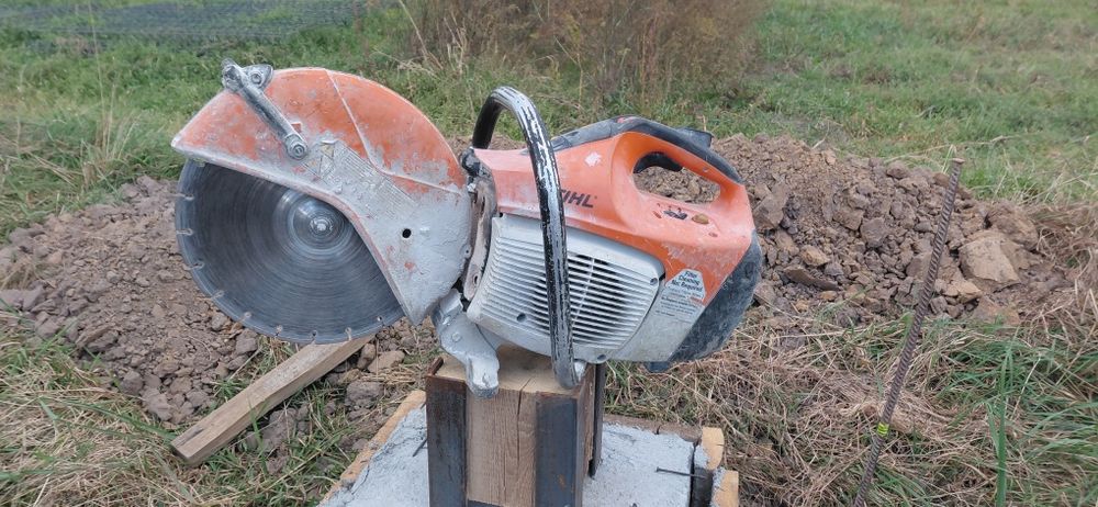 Przecinarka Piła do betonu kostki kamienia Stihl Ts410