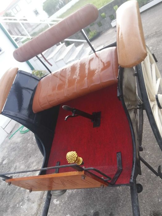 Charrete de um cavalo