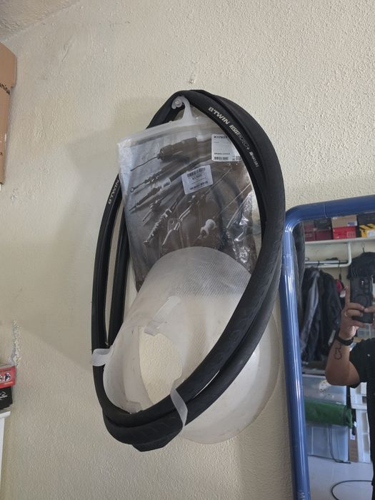 Rolo Btwin para por a bicicleta estática