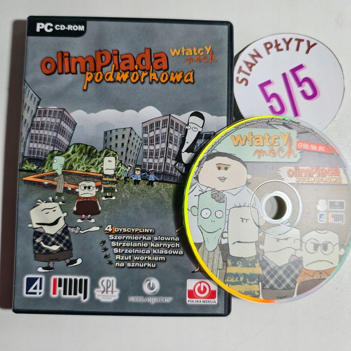 Gra PC - Wlatcy Moch: Olimpiada Podworkowa SUPER STAN