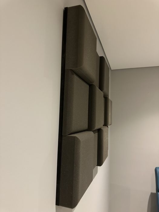 Painéis Acústicos 80cmx60cm - para sala de áudio