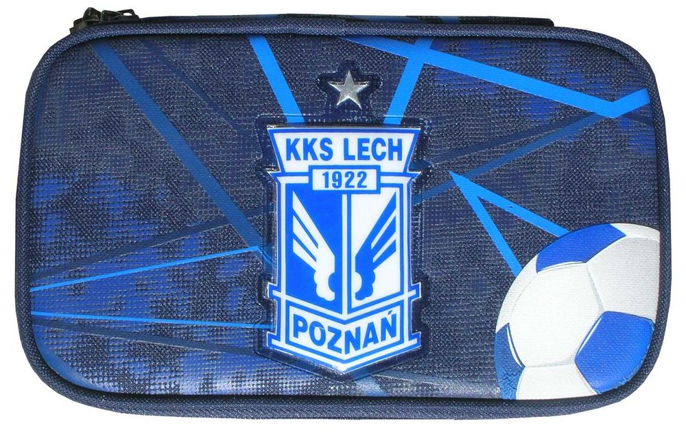 Piórnik sztywny Lech Poznań LP-5640 gat. II dziurka po klipsie (13/2)