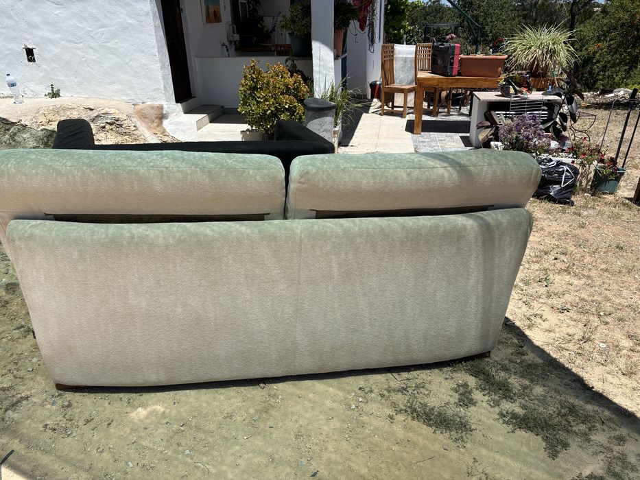 Sofas usados. Capas removiveis e lavaveis