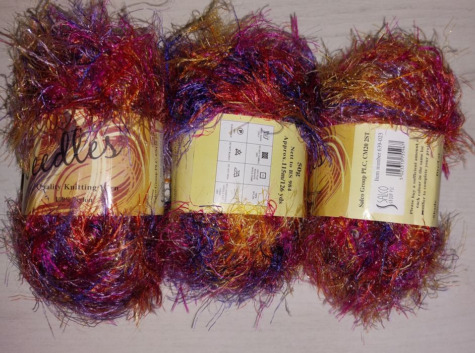 Нитки павутинка Великобритання за 3 шт