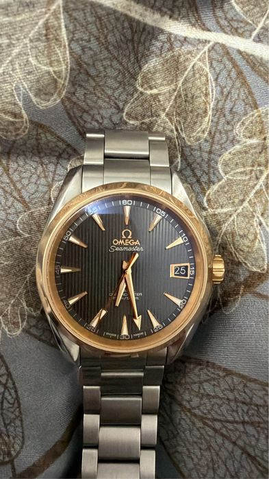 Omega Aqua Terra 150m złoto 18k
