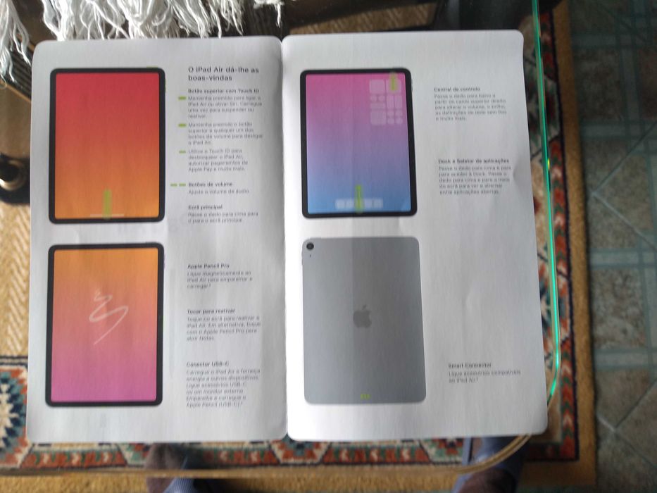 Caixa para Apple Ipad Air 11" M3, NOVA!