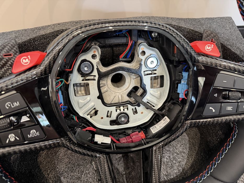 BMW M-пакет кермо LCI G Series, руль з подушкою airbag, карбон, M1, M2