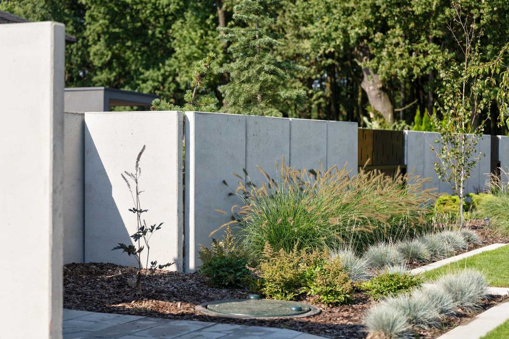 Mur ogrodzeniowy/Ogrodzenie betonowe/ L / Elka beton architektoniczny