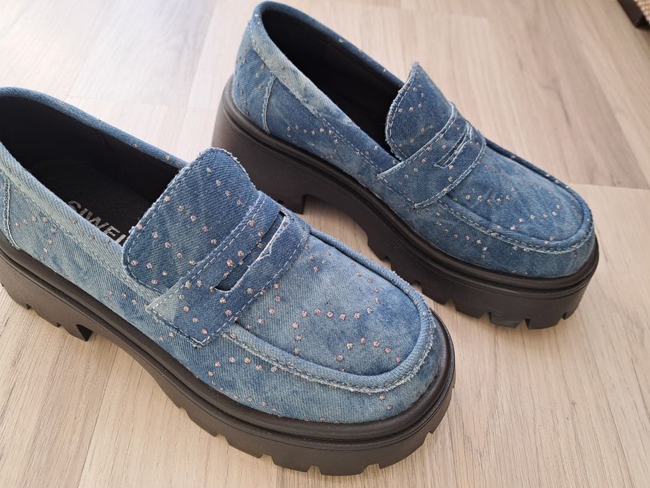 Mokasyny damskie 38