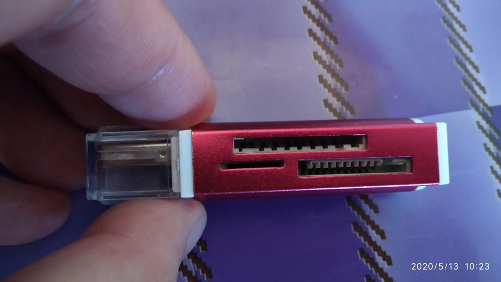 Перехідник 4 в 1 (micro ms2, micro SD, mmc, sdhc)