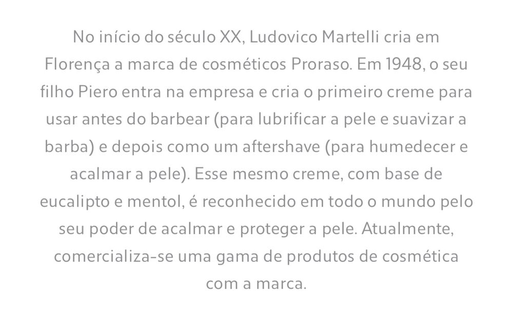 CHAMPÔ PARA A BARBA PRORASO Zara Home NOVO