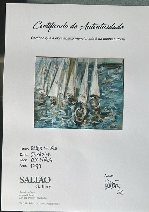 Lote de Pinturas a Oleo Nelio Saltão