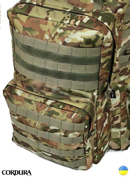 Тактичний рюкзак Cordura 95L Multicam з системою MOLLE-PW