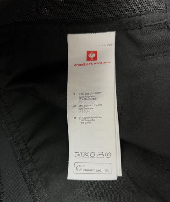 Штани elenbert strauss робочі карго чорні трекінгові жіночі work wear