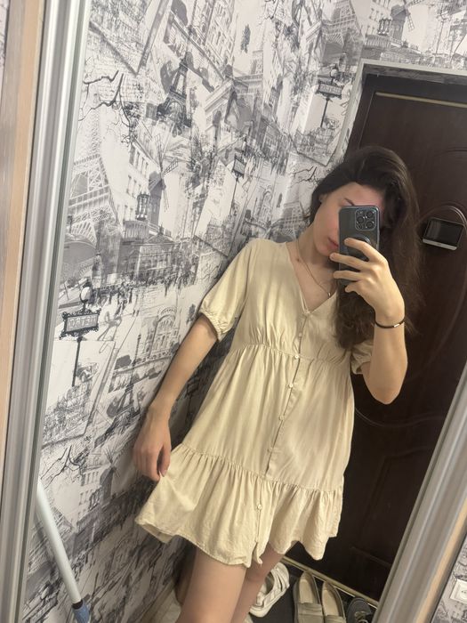 Лляна сукня нова