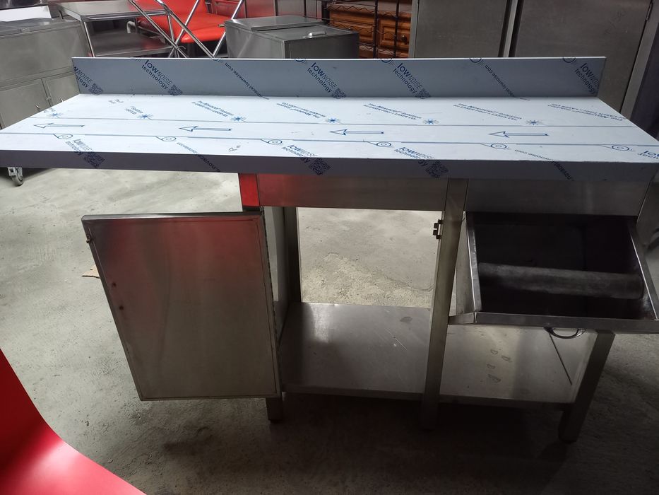 Bancada inox 1.50x0.50