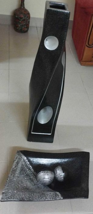 Conjunto jarra + centro de mesa