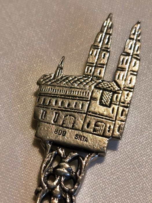 Srebrna łyżeczka vintage