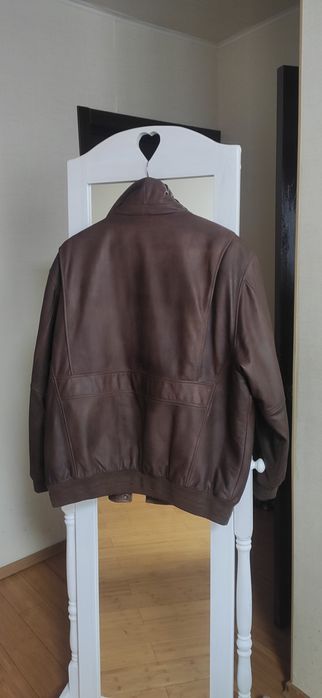 Пілот шкіряній , авиатор, пилот, бомбер, косуха, винтаж