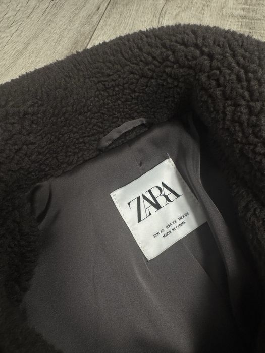 Шубка - тедді Zara