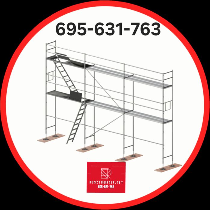 Rusztowania typ Plettac NOWE  60m2