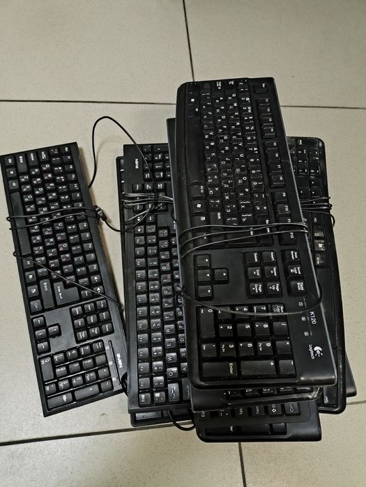 Клавиатуры и мышки разных брендов