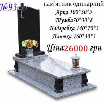 Пам‘ятникі з граніту від виробника