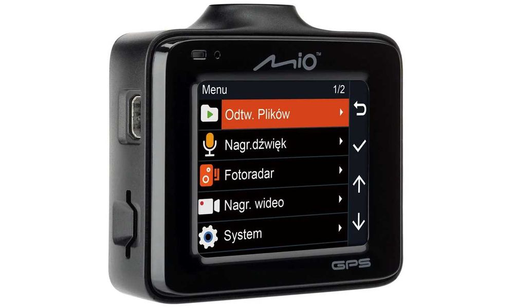 Wideorejestrator Mio MiVue C335 FullHD/130/2" GPS Fotoradary Lic. doż.