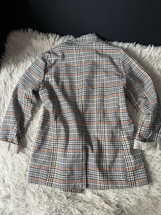 Marynarka w kratę Sinsay w rozmiarze XL