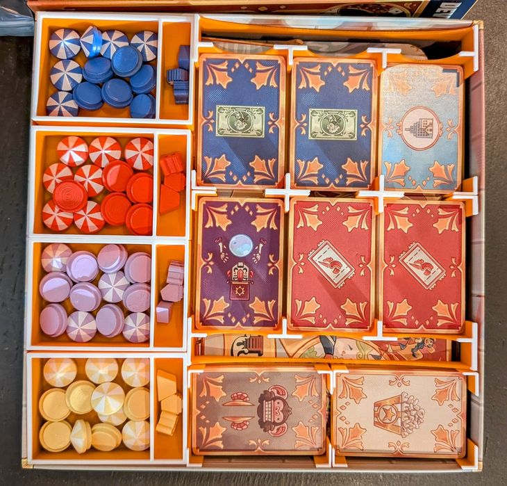 Inserts Para jogos de tabuleiro em 3D