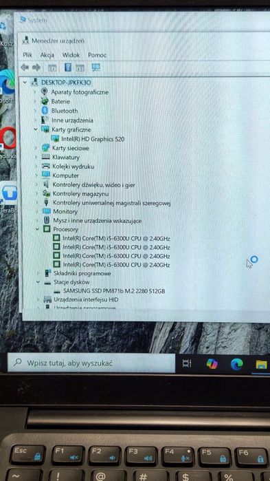 DELL Latitude 7480 | i5-6300U | 16GB RAM | 512GB SSD | MOCNA BATERIA - 8h pracy!