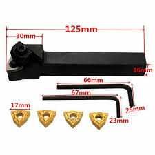 Резец проходной WWLNR2020K08 державка 20х20 мм и 10 пластин WNMG080404