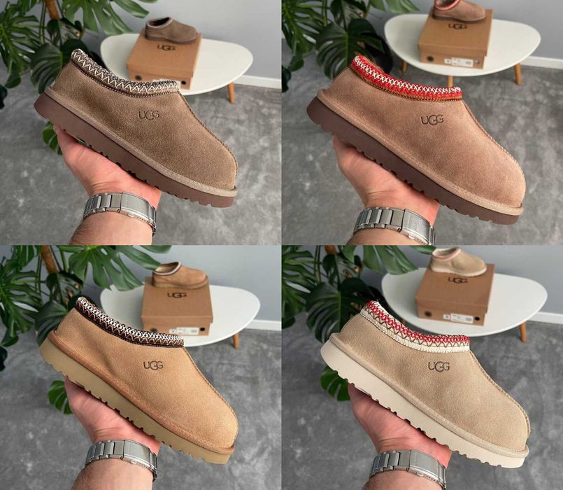 Женские тапочки UGG Tasman II Slipper 36-41 Натур Овчина! Новинка 2025