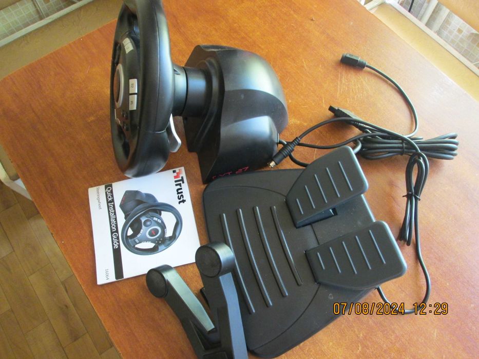 Ігровий руль GXT Force Vibration Steering Wheel