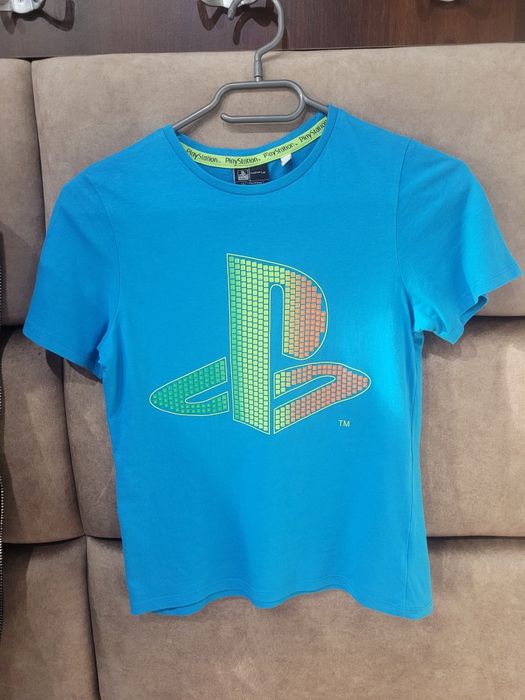 Podkoszulek chłopięcy Play Station 134/140 niebieski