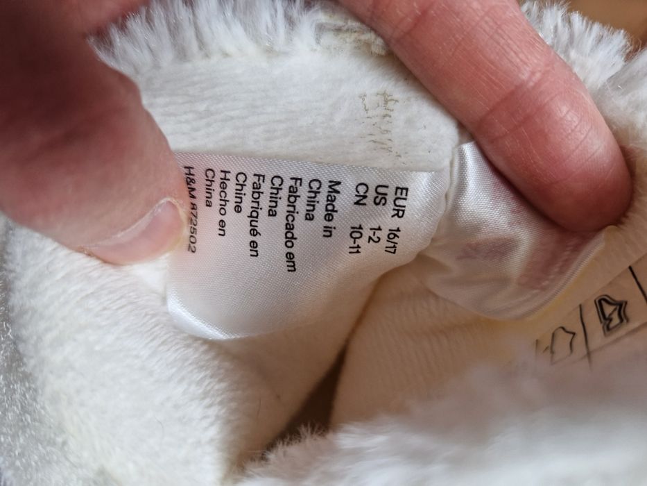 Komplet ubranie do chrztu dla dziewczynki rozmiar 74