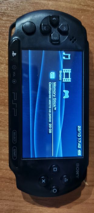 Psp e1004 + карта памяти на 32 гб