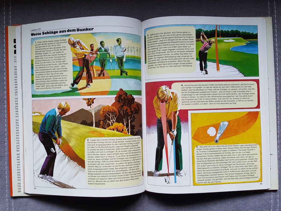 Golf Księga 1000 porad - Jack Nicklaus Ken Bowden - poradnik 42 lekcje