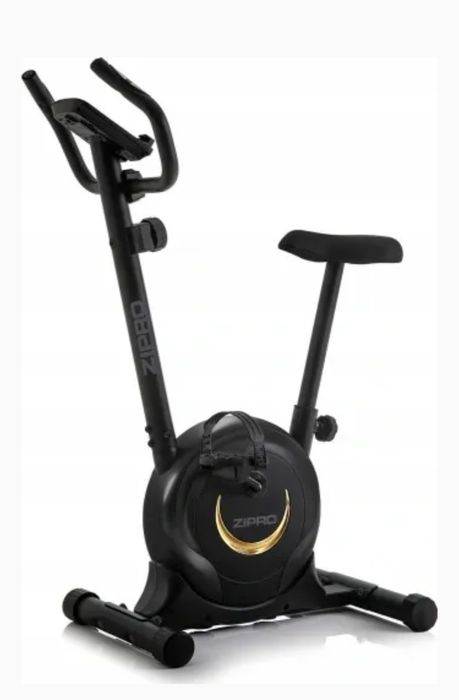 Rower stacjonarny zipro czarno zloty lcd
