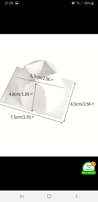 Molde selicone velas, resina