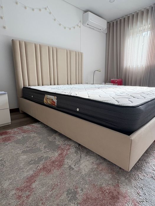 Cama de estofo 200x160cm