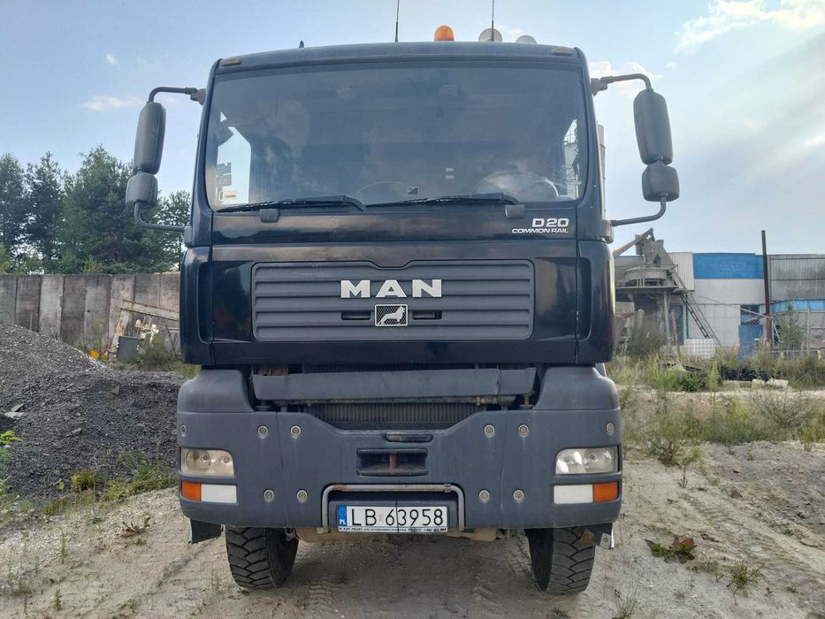 MAN TGA Wywrotka 8x8