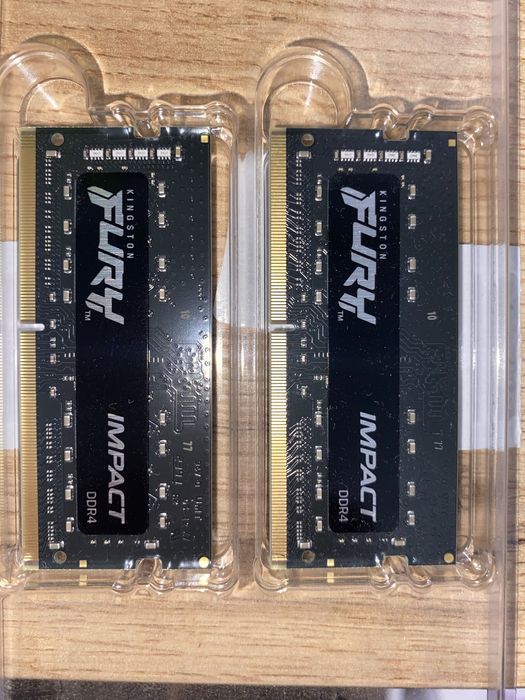 Kingston fury 16GB 2x8 3200( Оперативная память для ноутбука,ОЗУ)