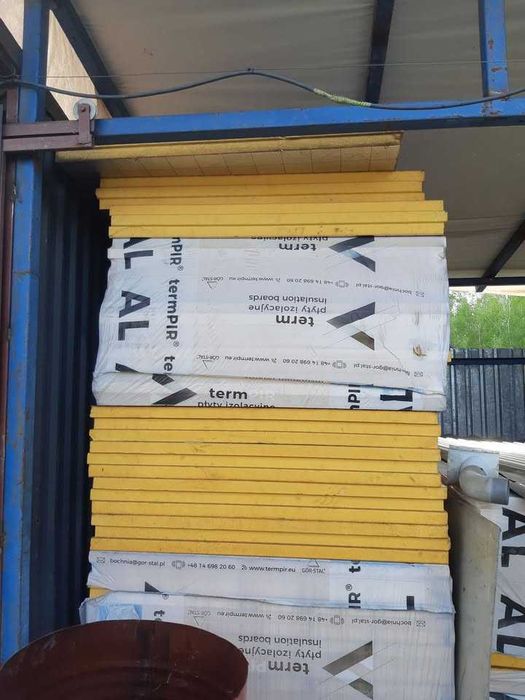 Płyty termoizolacyjne PIR AL o lambdzie 0,022 120mm 1200x2400