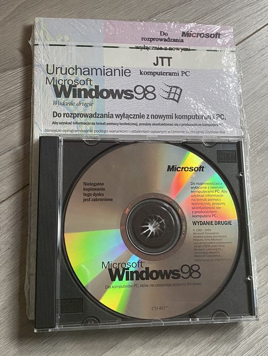 System windows 98 oryginalny