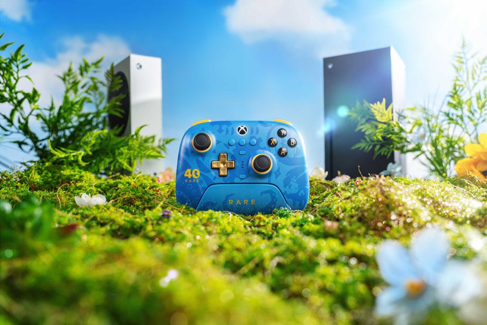 Геймпад 8BitDo Ultimate 3-mode Rare 40th Anniversary для Xbox/PC