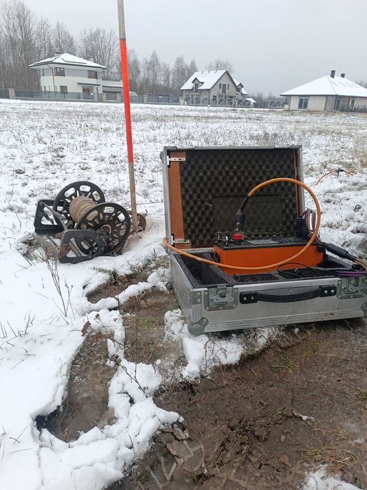 SZUKANIE WODY MAZOWSZE, Tarczyn. Tomografia elektrooporowa