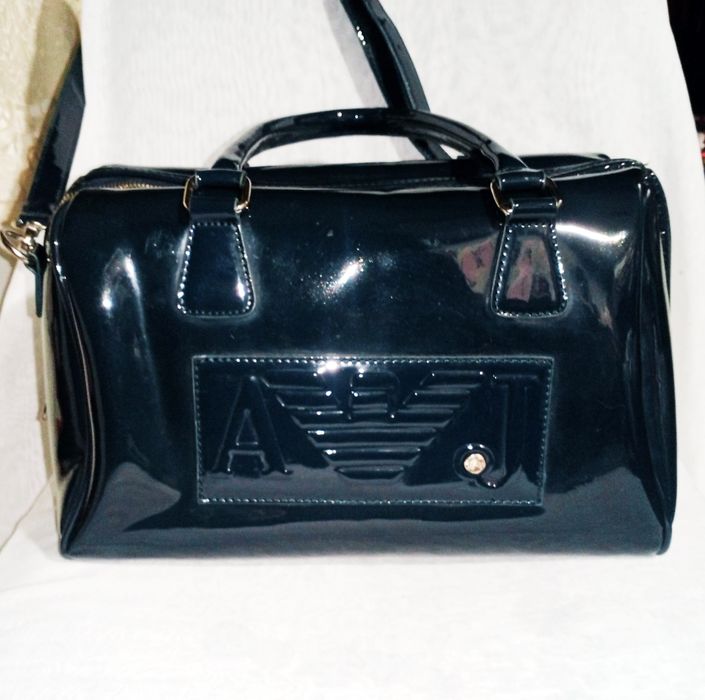 Armani J. Torba damska lakierowana